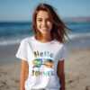 Слънчеви очила здравей лято Щампа: слънчеви очила и надпис Hello Summer