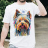 Yorkshire_Terrier WB0379 20 Щампа: йоркширски териер с корона, портрет в поп арт