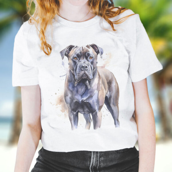 Cane Corso WB0494 18 Щампа: кане корсо в цял ръст, акварел