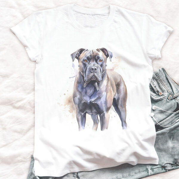Cane Corso WB0494 20 Щампа: кане корсо в цял ръст, акварел