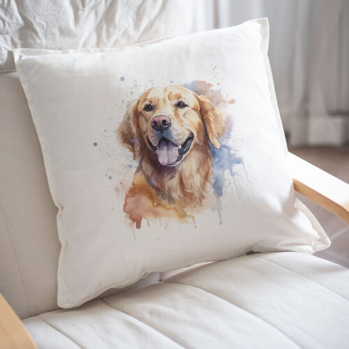 Golden Retriever WB0556 22 Възглавница с голдън ретрийвър