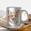 Pembroke Welsh Corgi WB0569 13 Чаша с уелско корги с усмивка