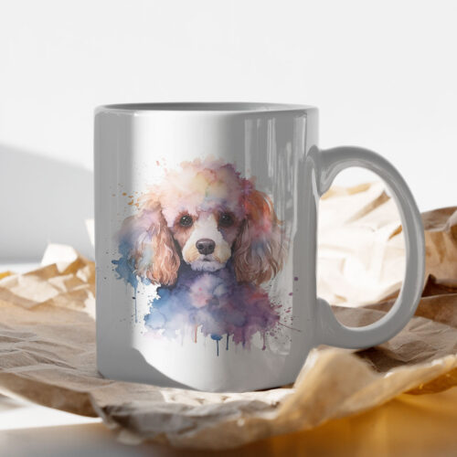 Poodle WB0580 13 Щампа: пудел с висящи уши