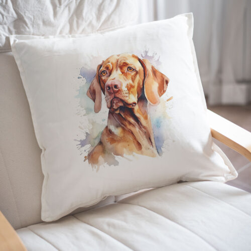 Vizsla WB0624 22 Възглавница с визла с вдигната глава