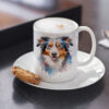 WB0715 mini aussie shepherd 14 Щампа: мини австралийска овчарка