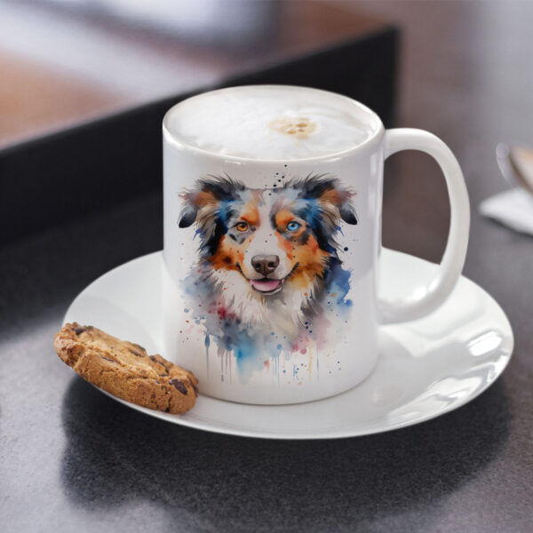 WB0715 mini aussie shepherd 14 Щампа: мини австралийска овчарка