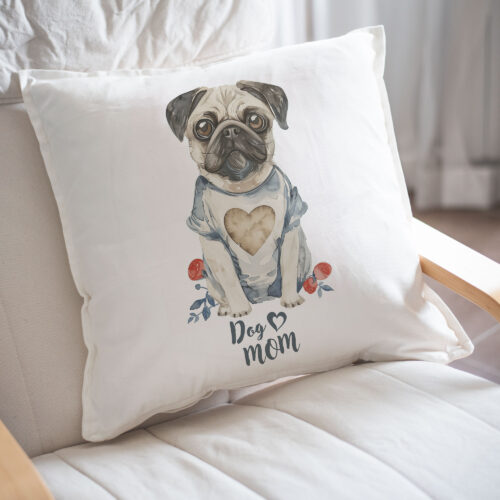 Щампа: надпис Dog Mom