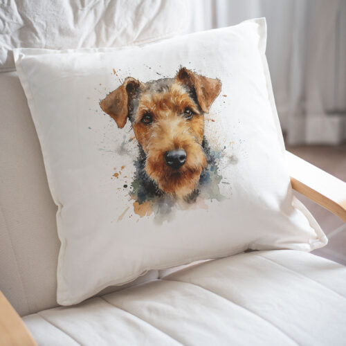 Welsh Terrier WB0626 22 Възглавница с уелски териер