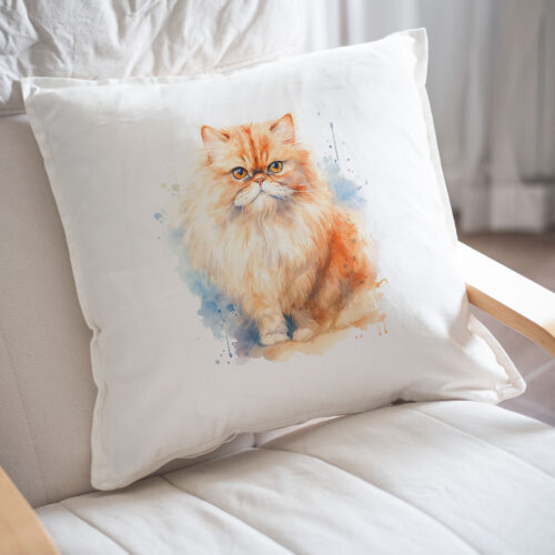 cat WB0536 22 Възглавница с персийска котка