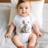 Rabbit WB0947 5 Щампа: зайче сред тревички