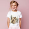 Squirrel WB0909 19 Детска тениска с катеричка пред борче