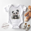panda WB0950 4 Щампа: панда сред листа