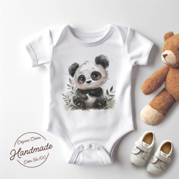 panda WB0950 4 Щампа: панда сред листа