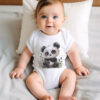 panda WB0950 5 Щампа: панда сред листа