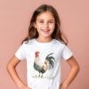 Chicken WB0975 17 Щампа: петел с тъмна опашка