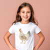 Chicken WB0976 17 Детска тениска с кокошка