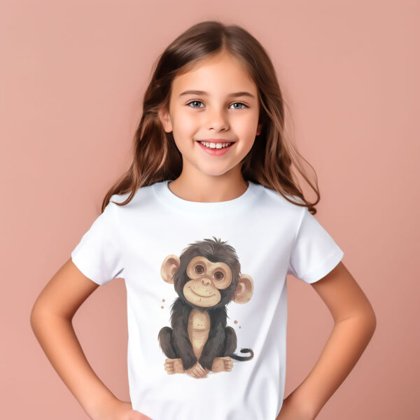 Chimpanzee WB0968 17 Щампа с маймунка
