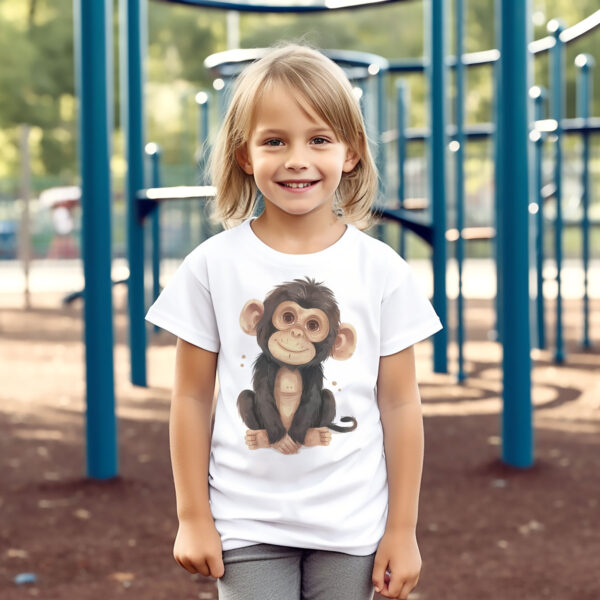 Chimpanzee WB0968 18 Щампа: маймунка