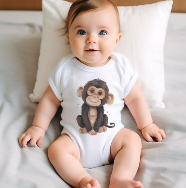 Chimpanzee WB0968 5 Щампа: маймунка