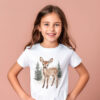 Deer WB0918 17 Детска тениска със сърничка