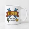 Тениска с кръстосани гаечни ключове, свещ, зъбно колело и надпис Механик – и като чаша Тениска с кръстосани гаечни ключове, свещ, зъбно колело и надпис Механик – и като чаша